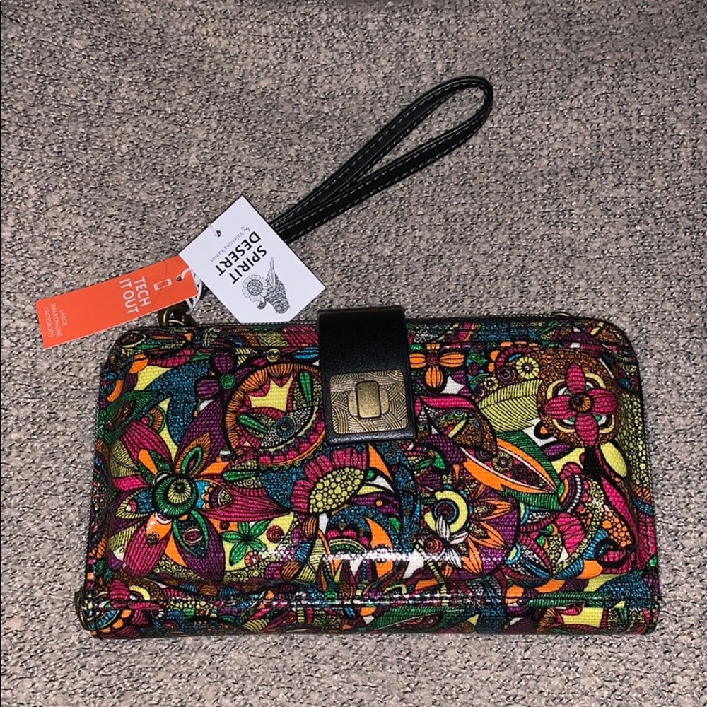 Sakroots smartphone crossbody bag
